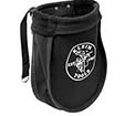 KLE-51A                        BLACK NUT & BOLT POUCH WITH INTERIOR POCKET